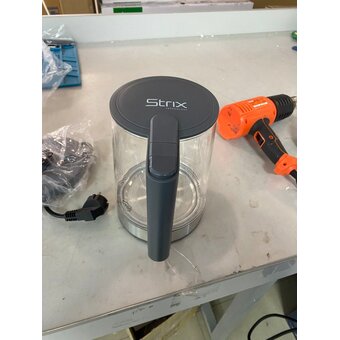  УЦ Электрочайник Weissgauff WK 1700 EcoGlass Graphite (плохая упаковка, замена термопредохранителя) 