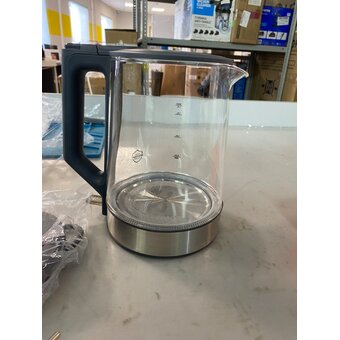  УЦ Электрочайник Weissgauff WK 1700 EcoGlass Graphite (плохая упаковка, замена термопредохранителя) 