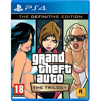  Игра Grand Theft Auto: The Trilogy. The Definitive Edition на PS4 русские субтитры 