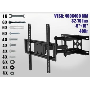  Кронштейн поворотно-выдвижной Live-Power S436 32"-70" для ТВ T570 