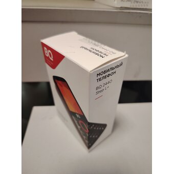  УЦ Мобильный телефон BQ 2440 Step L+ Black (плохая упаковка, замена динамиков) 