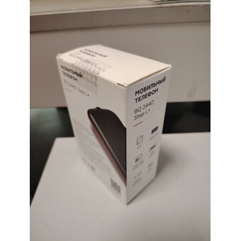  УЦ Мобильный телефон BQ 2440 Step L+ Black (плохая упаковка, замена динамиков) 