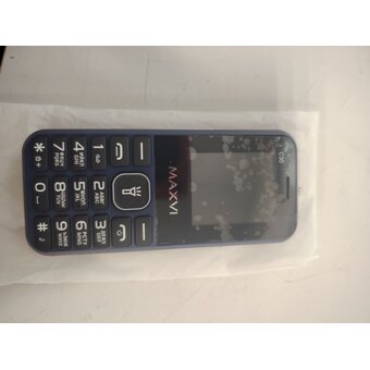  УЦ Мобильный телефон Maxvi C30 Blue (плохая упаковка, незначительные потертости на корпусе,замена АКБ) 