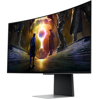  Монитор Samsung S34DG852SMXUE серебристый 