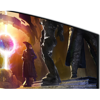  Монитор Samsung S34DG852SMXUE серебристый 