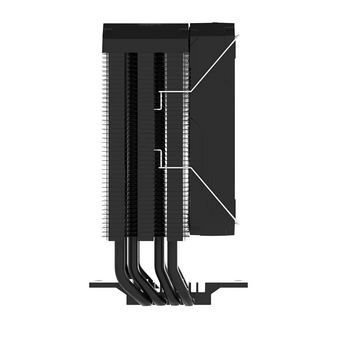  Вентилятор ALSEYE Q120S Plus (Black) (AS.01.11.0044) 