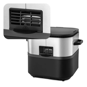  Аэрогриль Kitfort КТ-8127 черный/серебристый 