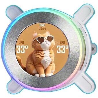  СВО Lian Li HydroShift II LCD-C 360N (GHS2LCD36W White) (G89.GHS2LCD36W.R0) / W/O Fans 