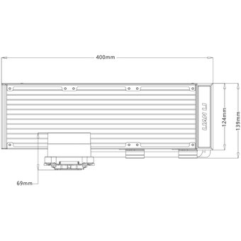  СВО Lian Li HydroShift II LCD-C 360N (GHS2LCD36W White) (G89.GHS2LCD36W.R0) / W/O Fans 