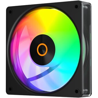  Вентилятор Ocypus Gamma F12 Elite BK ARGB Reverse Blade, 120x120x25mm, 4-Pin PWM, 600-1800 RPM, 26 DBA Max 