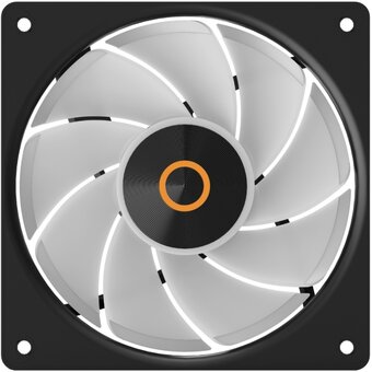  Вентилятор Ocypus Gamma F12 Elite BK ARGB Reverse Blade, 120x120x25mm, 4-Pin PWM, 600-1800 RPM, 26 DBA Max 
