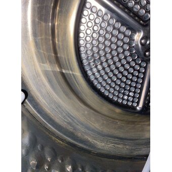  УЦ Сушильная машина LG DC90V9V9WN белый (плохая упаковка, б/у, нет документации, выцвевший барабан, прочистка системы) 