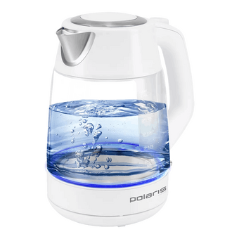  Электрочайник POLARIS PWK 1760CGL Белый 