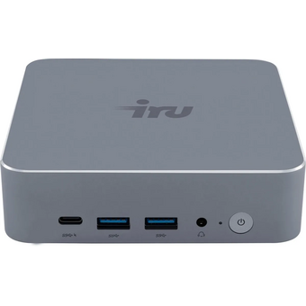  Неттоп iRU Tactio 515 (2108530) Intel Core i5 12450H, DDR5 16ГБ, 512ГБ(SSD), Intel UHD Graphics, Windows 11 Pro, черный 