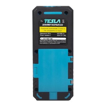  Дальномер лазерный TESLA DL50 точность 2мм, 50 метров 