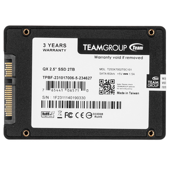  SSD Team Group QX (T253X7002T0C101) 2Tb 