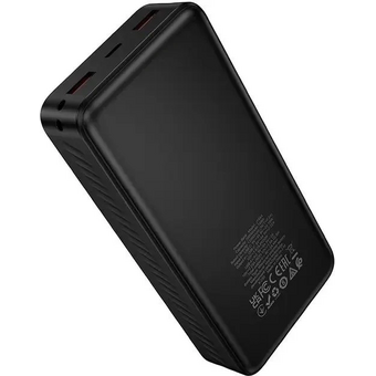  Аккумулятор внешний резервный HOCO J154A Victorious 22.5W+PD20W fully compatible 20000mAh черный 