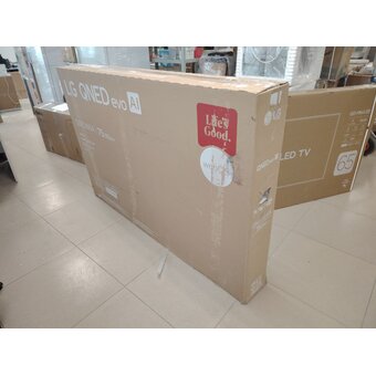  УЦ Телевизор LG 75QNED86A6A.ARUG черный титан (плохая упаковка, перепрошивка ПО) 