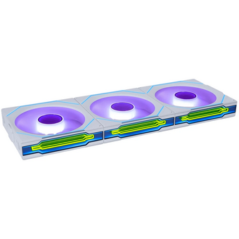  Комплект вентиляторов (3шт.) Lian Li UNI Fan SL-INF Wireless 120 Reverse Blade (G99.12RSLIN1W3W.R0) White / 120x122,1x25мм (PWM, ARGB, 2200 об/мин) 