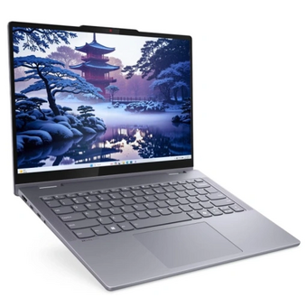  Ноутбук Lenovo IdeaPad 5 2-in-1 14IAL10 (83KR001TUS-Win11) Ultra 7 255U 16Gb SSD 512Gb Intel Graphics 14 WUXGA IPS TS Cam (ENG) KBD RUENG Серый 