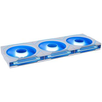  Комплект вентиляторов (3шт.) Lian Li UNI Fan SL-INF Wireless 120 Reverse Blade (G99.12RSLIN1W3W.R0) White / 120x122,1x25мм (PWM, ARGB, 2200 об/мин) 