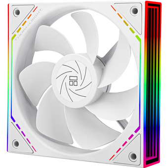  Кулер Thermalright TL-M12RW, Reverse (124x120x25mm, 4-pin PWM, ARGB, 42.6CFM, 23.2dBA, 1500RPM, White) 