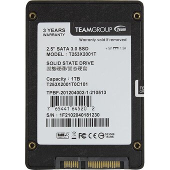  SSD Team Group GX2 (T253X2001T0C101) 1TB 