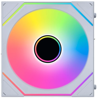  Комплект вентиляторов (3шт.) Lian Li UNI Fan SL-INF Wireless 120 Reverse Blade (G99.12RSLIN1W3W.R0) White / 120x122,1x25мм (PWM, ARGB, 2200 об/мин) 