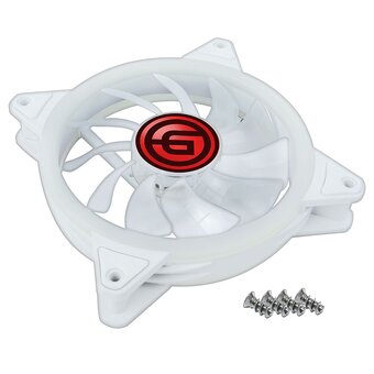  Комплект вентиляторов Ginzzu 12LW4 4шт 