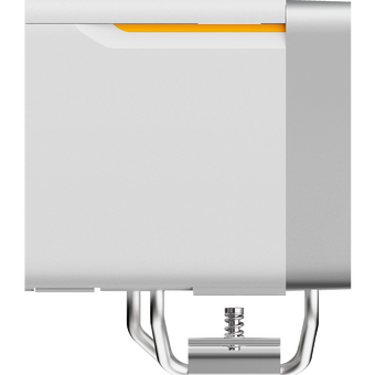  Кулер Ocypus Delta A62 EX WH Digital, 2x120mm ARGB Fan, Top Display Panel, 6 Heat Pipes, 4-Pin PWM, 600-1800 RPM, 31DBA 