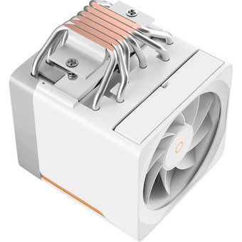  Кулер Ocypus Delta A62 EX WH Digital, 2x120mm ARGB Fan, Top Display Panel, 6 Heat Pipes, 4-Pin PWM, 600-1800 RPM, 31DBA 