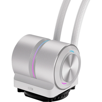  СВО PcCooler DE360 Pro WH White (300W, 360mm, ARGB Pump, Fans 3x120mm, 86.73CFM, 32dBA, 2200RPM/ height 57mm) 