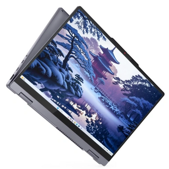  Ноутбук Lenovo IdeaPad 5 2-in-1 14IAL10 (83KR001TUS-Win11) Ultra 7 255U 16Gb SSD 512Gb Intel Graphics 14 WUXGA IPS TS Cam (ENG) KBD RUENG Серый 