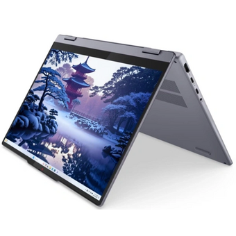  Ноутбук Lenovo IdeaPad 5 2-in-1 14IAL10 (83KR001TUS-Win11) Ultra 7 255U 16Gb SSD 512Gb Intel Graphics 14 WUXGA IPS TS Cam (ENG) KBD RUENG Серый 