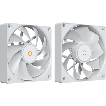  Кулер Ocypus Delta A62 EX WH Digital, 2x120mm ARGB Fan, Top Display Panel, 6 Heat Pipes, 4-Pin PWM, 600-1800 RPM, 31DBA 