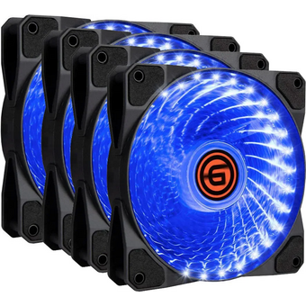  Комплект вентиляторов Ginzzu 12LB33 4шт 