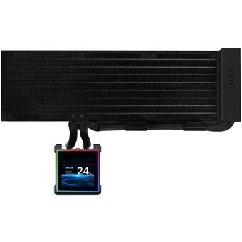  СВО Lian Li HydroShift II LCD-S 360N (GHS2LCDS36NB Black) (G89.GHS2LCDS36NB.R0) / 3.4" IPS LCD / W/O Fans 