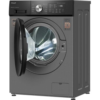  Стиральная машина Weissgauff WM 45127 Direct Drive Inverter Steam Deep Grey 