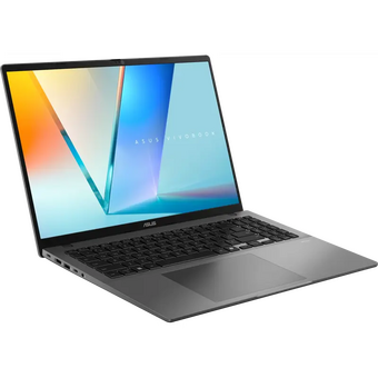 Ноутбук Asus VivoBook S16 M3607HA-RP244 (90NB16F1-M00ES0) Ryzen 7 260 32Gb SSD512Gb AMD Radeon 780M 16" IPS WUXGA (1920x1200) без ОС grey WiFi BT Cam 