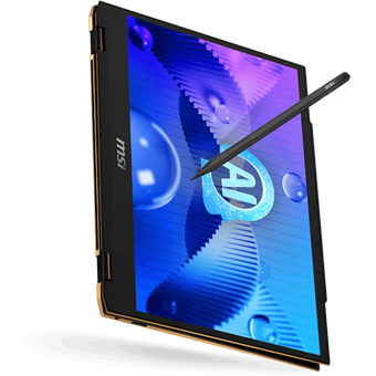  Ноутбук MSI Summit E13 AI Evo A1MTG-001US (9s7-13p411-001-Win11Home) Black 13.3" FHD+ Touch Ultra 7 155H/16Gb/SSD1Tb/Intel Arc 