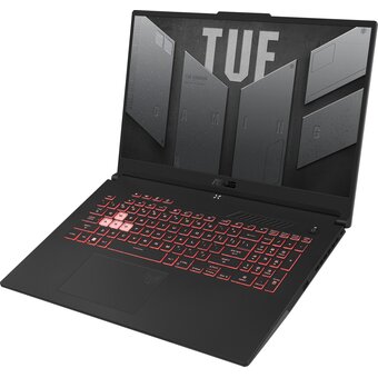  Ноутбук ASUS Tuf Gaming FA707NUG-HX182 (90NR0EF5-M00AX0) 17.3" FHD Ryzen 7 7445HS/16Gb/SSD512Gb/RTX4050 6Gb/noOS 