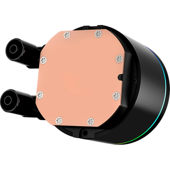  СВО PCCOOLER DA360 Pro ARGB (da360pro-bkawxx-gl), 4-pin, 120мм, Ret, черный 