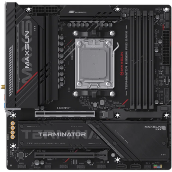  Материнская плата MAXSUN MS-Terminator B850M Pro Dark Wifi 