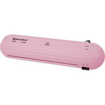  Ламинатор BRAUBERG Ultra PM235P 532186 A4 розовый 