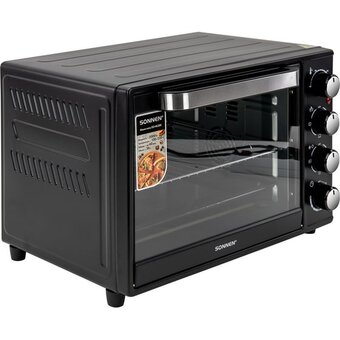  Мини-печь SONNEN EO-HL38K (458306) черная 