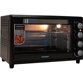  Мини-печь SONNEN EO-HL33 (458305) черная 