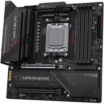  Материнская плата MAXSUN MS-Terminator B850M Pro Dark Wifi 