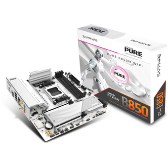  Материнская плата Sapphire Pure B850M Wifi (52123-02-40G) 