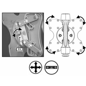 Кронштейн Omnimount WM4-L 