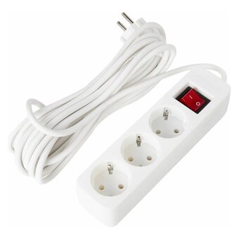  Удлинитель сетевой SONNEN PSW-503 (513661) белый 